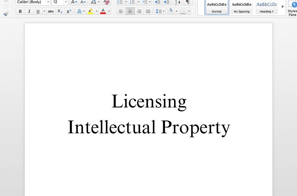 Licensing Free Template