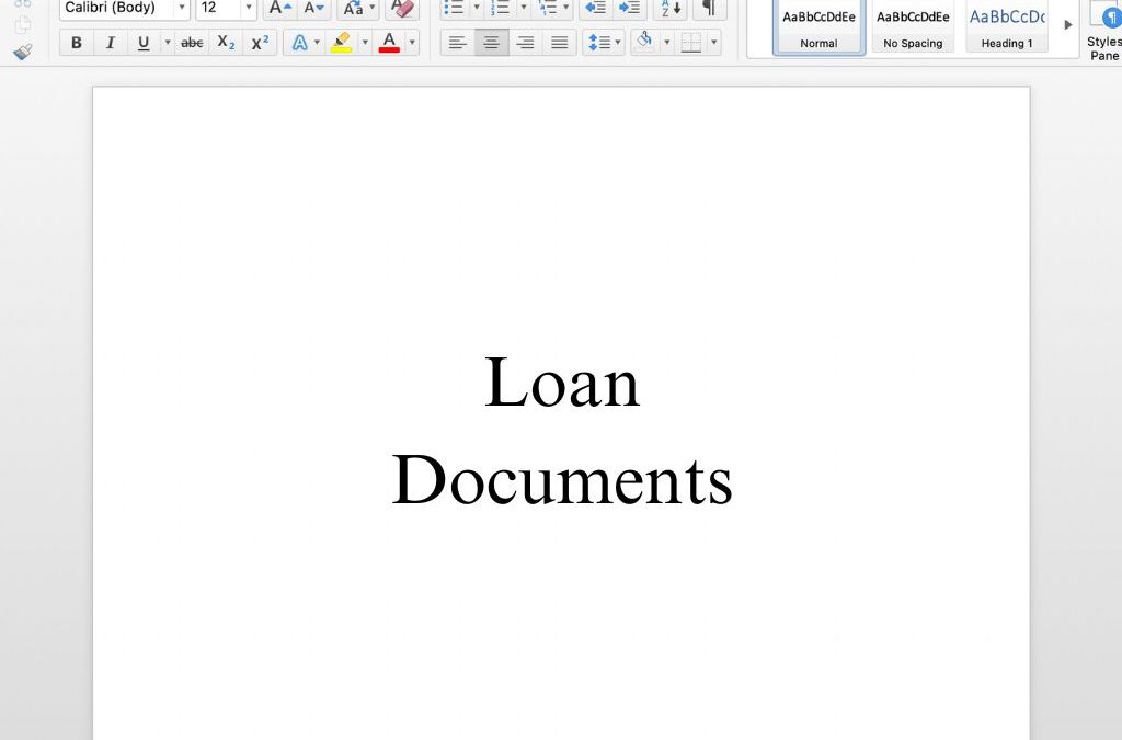 Loan Agreement Free Template