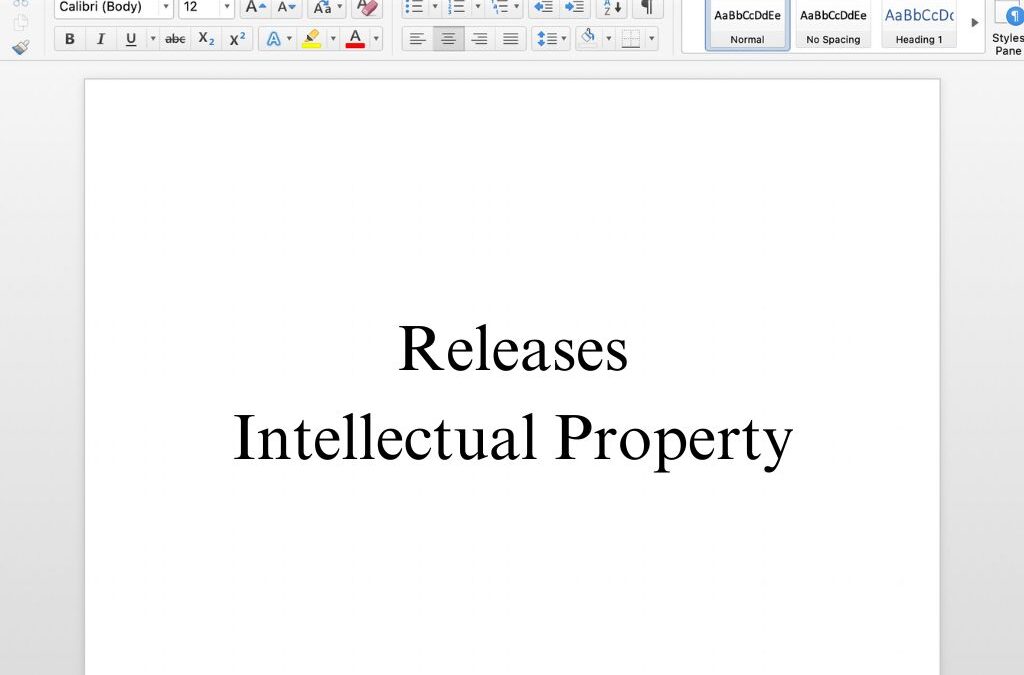 IP Rights – Release Agreements Free Template